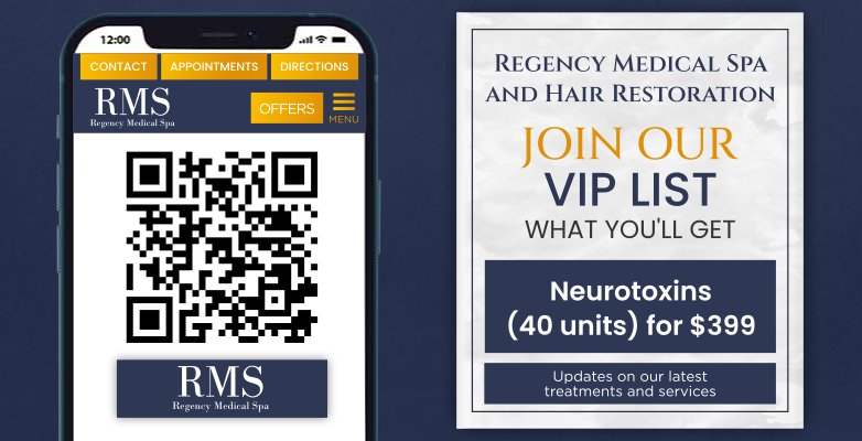 Join the VIP List of Regency Medical Spa and Hair Restoration in Barrington, IL