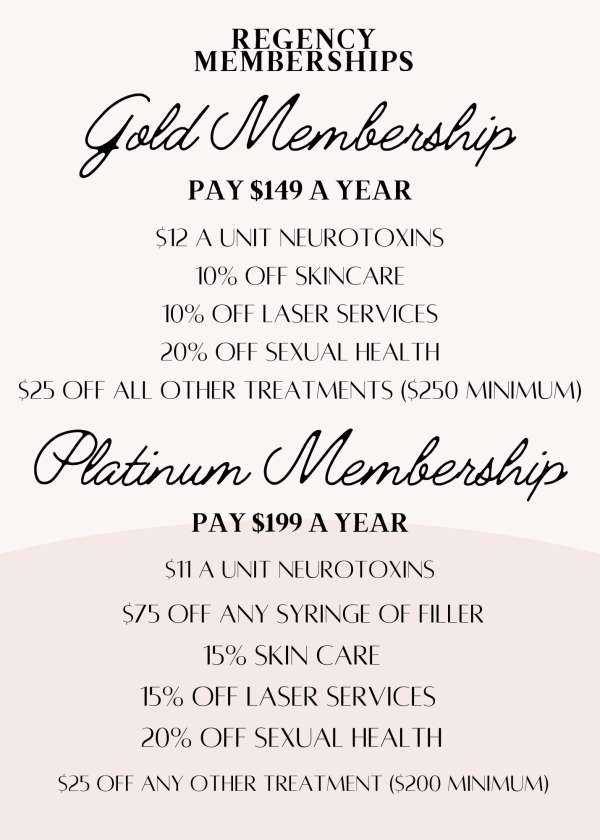 Regency Medical Spa Membership in Barrington, IL Regency Medical Spa Membership in Barrington, IL