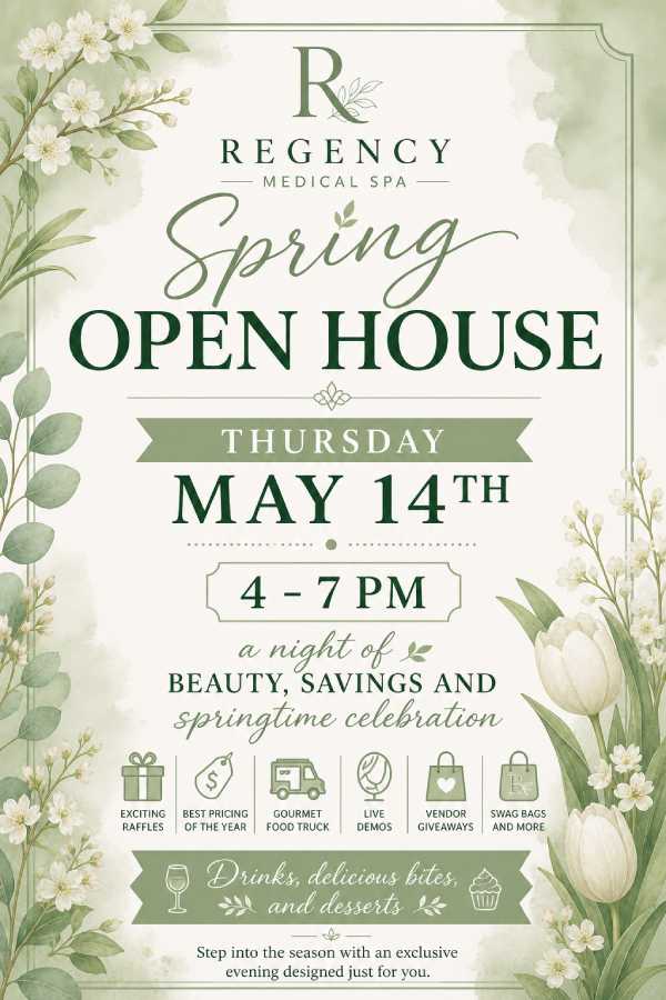 Open House at Regency Medical Spa and Hair Restoration Clinic Located in Barrington, IL