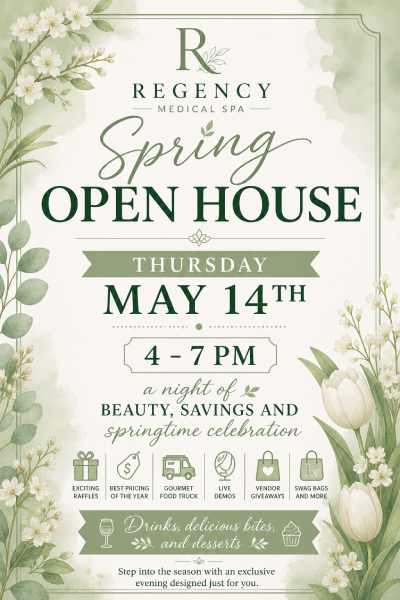 Open House at Regency Medical Spa and Hair Restoration Clinic Located in Barrington, IL